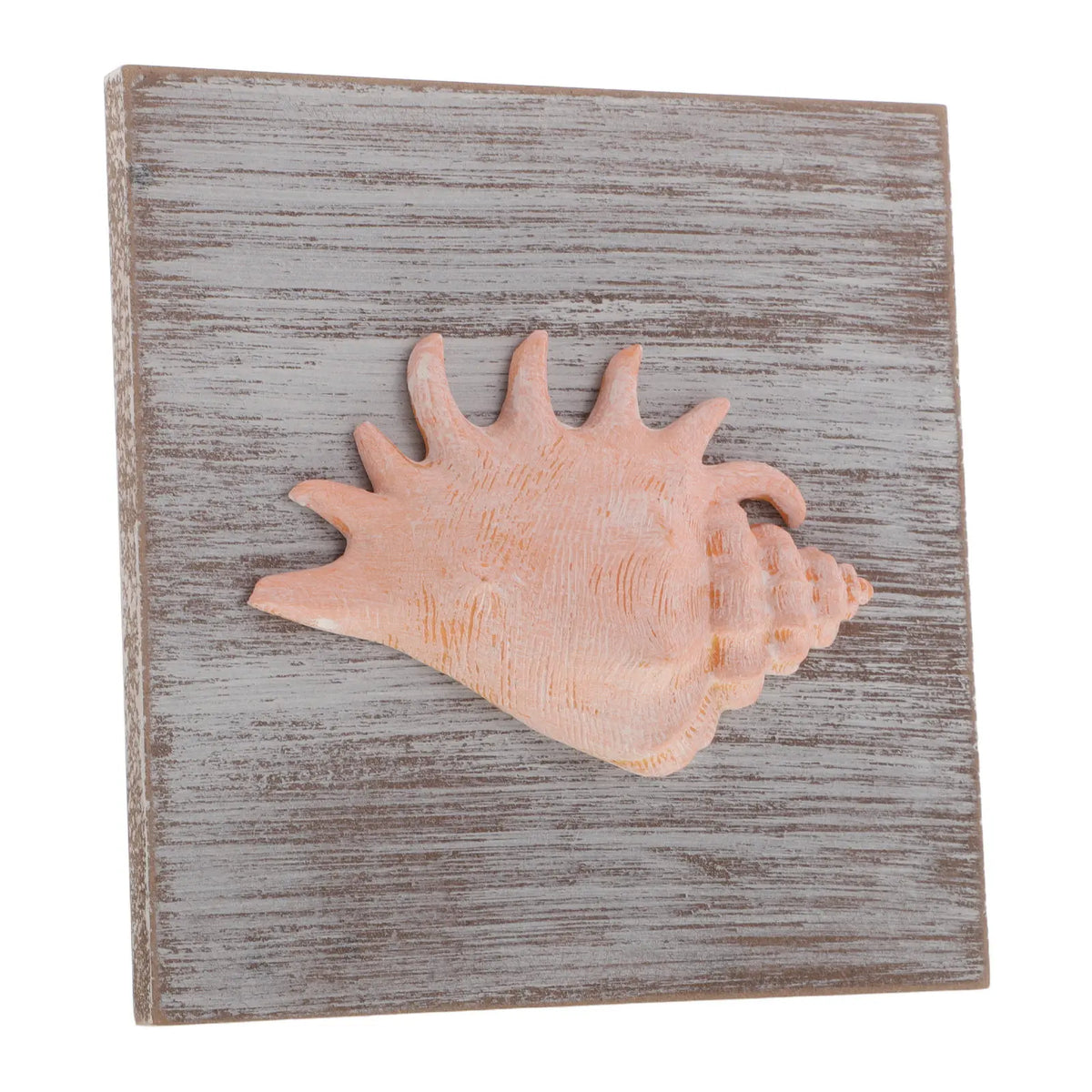 Rustic Seashell Wood Frame Coastal Wall Hanging Decor Coastal Wall Art Richie's
