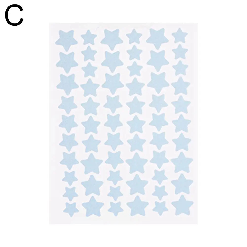 60pcs Star Blemish Patches – Invisible Pimple Cover Stickers Blemish Patch Richie's blue