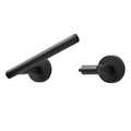 Stainless Steel Gold Wall Mount Toilet Paper Holder Toilet Paper Holder Richie's black