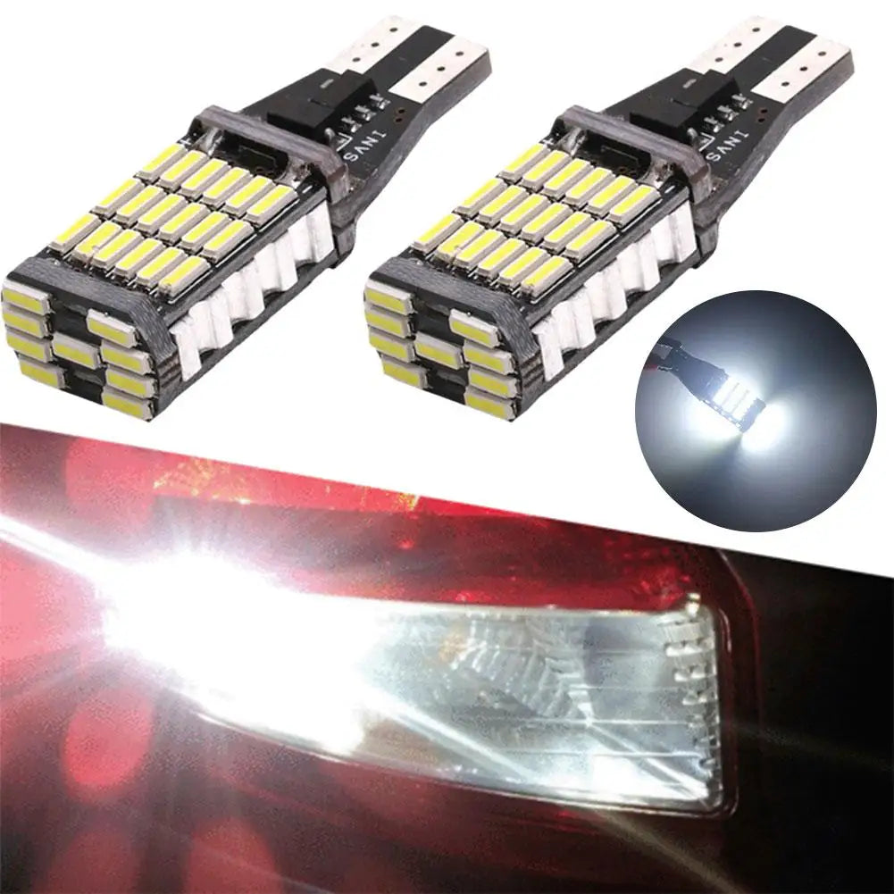 T15 W16W 1200LM LED Reverse & Daytime Running Bulbs 2-Pack LED Car Bulb Richie's