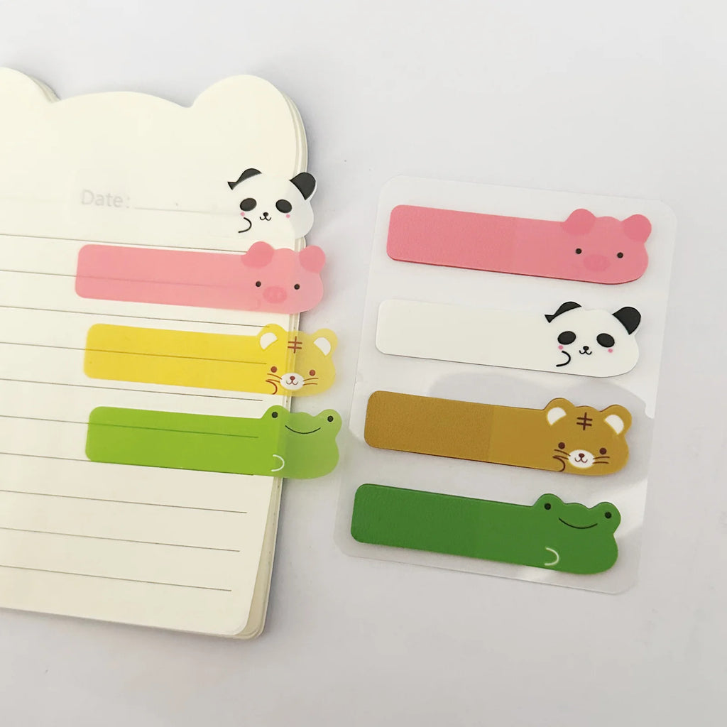 Cute Animal Index Tabs – Transparent Sticky Notes for Planners Sticky Index Tabs Richie's