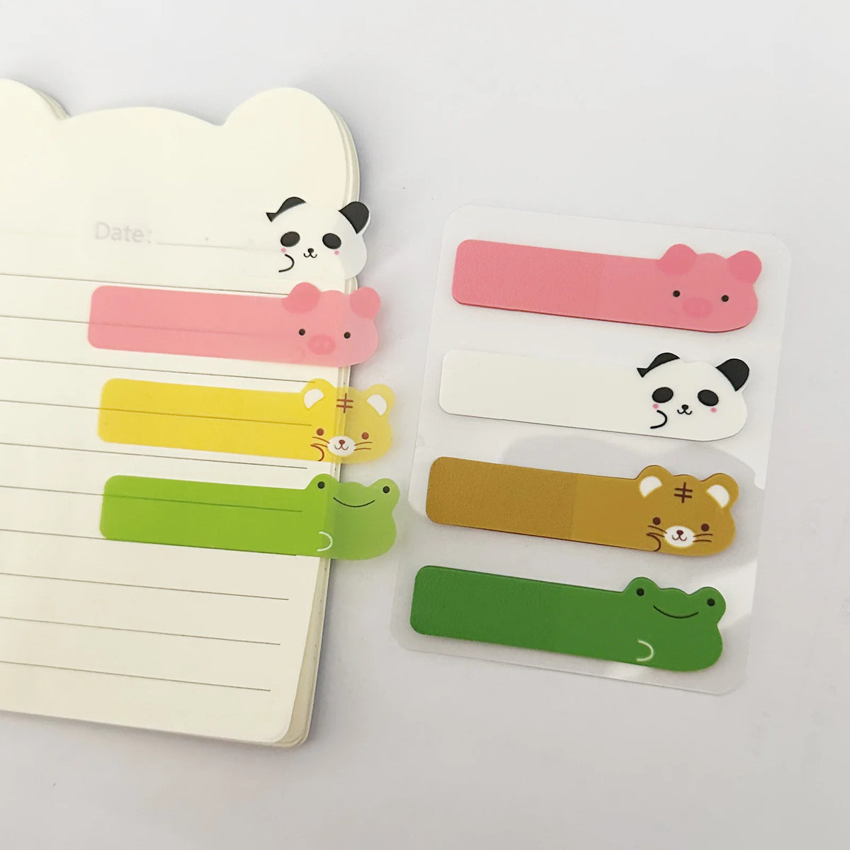 Cute Animal Index Tabs – Transparent Sticky Notes for Planners Sticky Index Tabs Richie's