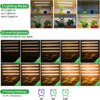 Full Spectrum LED Grow Light Strip USB 5V Dimmable Plant Lamp LED Grow Light Strip Richie's