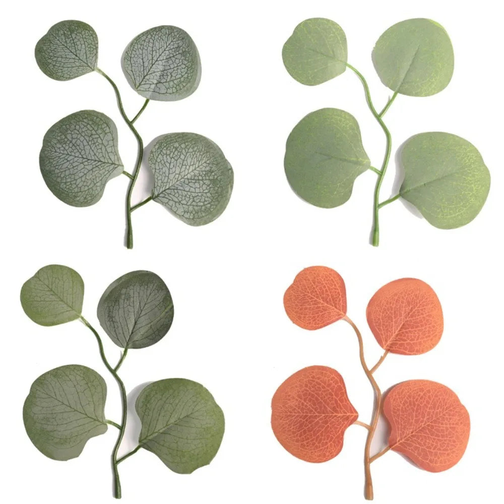 65cm Artificial Eucalyptus Leaf Stems – Wedding & Home Décor Artificial Greenery Richie's