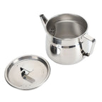 Stainless Steel Oil Strainer Pot 1200ml Grease Container Oil Strainer Pot Richie's