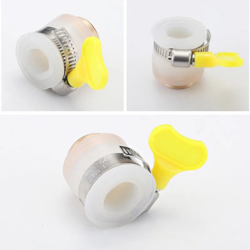 Universal Joint Faucet Adapter G1/2" Garden Tap Connector Faucet Tap Adapter Richie's