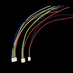 10Pcs JST GH 1.25mm Connector Cable 28AWG 2–10 Pin Single/Double JST Wire Connector Richie's Single Head 10Pin GH 1.25mm