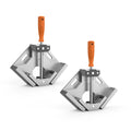 90° Corner Clamp 2pcs – Aluminum Alloy Swing Jaw Woodworking Woodworking Corner Clamp Richie's Orange
