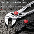 4-Inch 3-in-1 Adjustable Mini Pliers – Non-Slip DIY Hand Tool Adjustable Mini Pliers Richie's