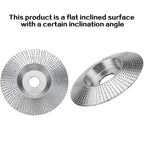 4" Tungsten Carbide Wood Shaping Disc 5/8" Bore Angle Grinder Grinding Shaping Disc Richie's