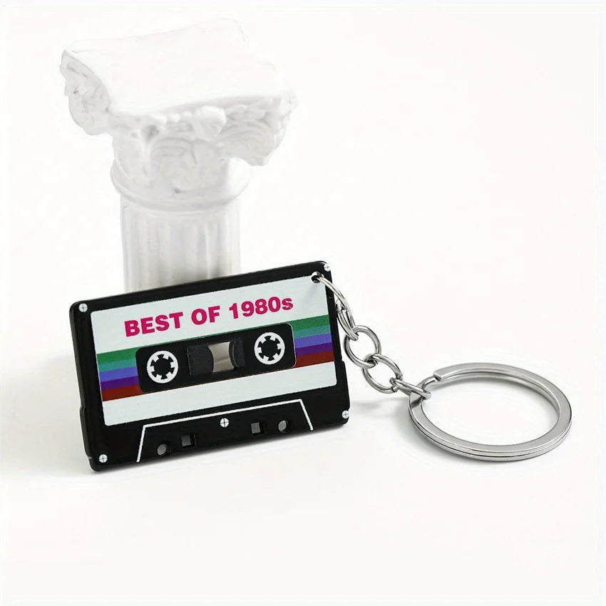 Retro Nostalgic Acrylic Keychain – Fun Gift & Bag Charm Novelty Keychain Richie's