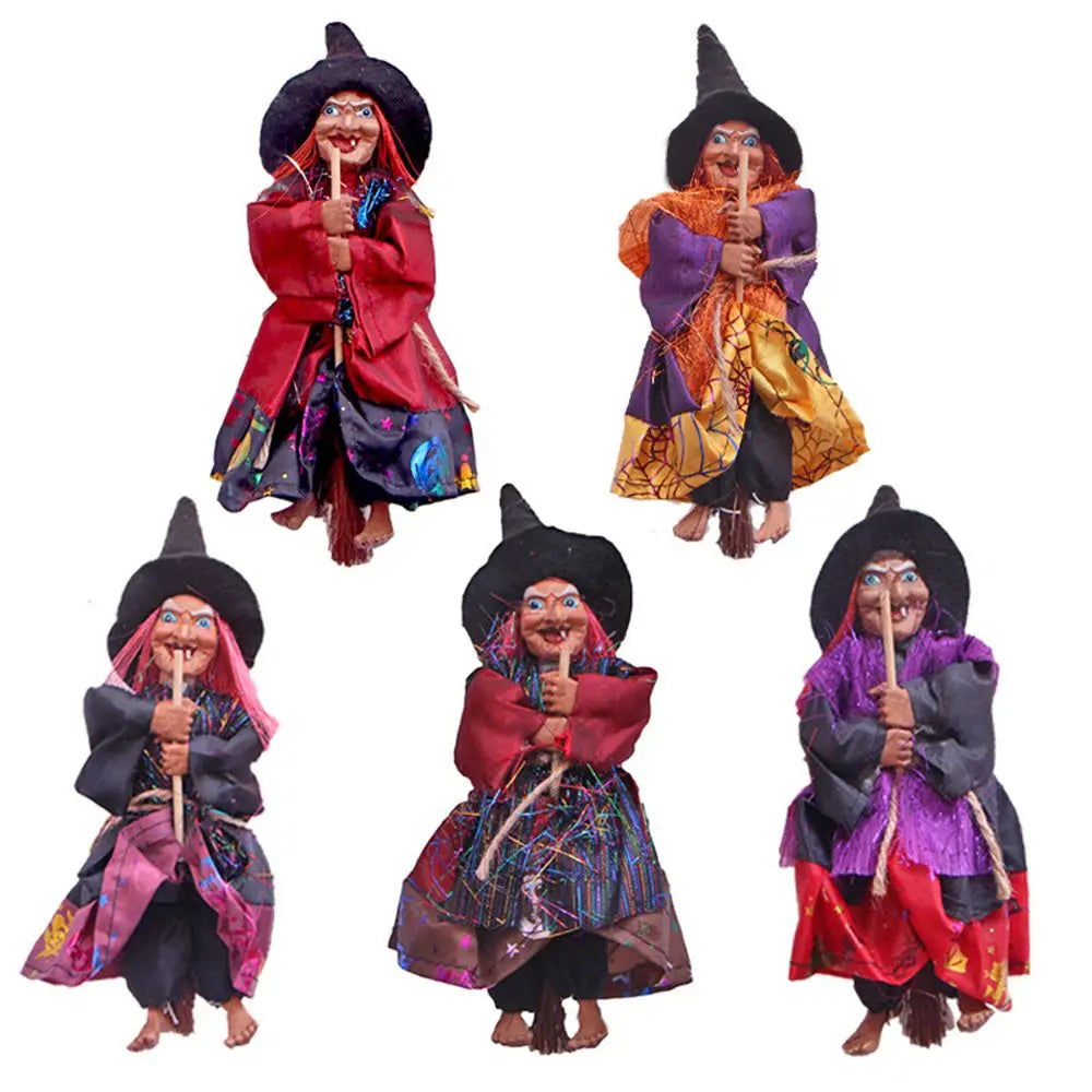 Halloween Witch Hanging Figurine Ornament | Spooky Decor Halloween Ornament Richie's