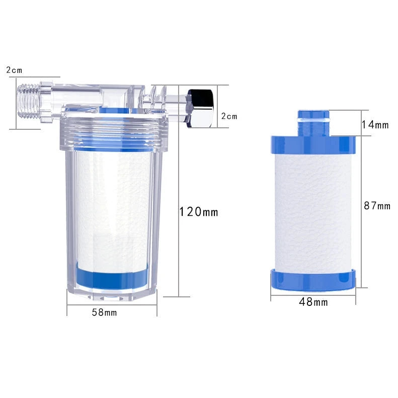 Universal PP Cotton Shower & Faucet Water Filter Purifier Faucet Water Filter Richie's filter