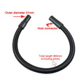 32mm EVA Flexible Vacuum Cleaner Replacement Hose Tube Vacuum Hose Attachment Richie's Black