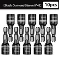 CR-V Steel Magnetic Hex Nut Socket Driver Drill Bit Adapter Socket Driver Bit Richie's 10 pcs