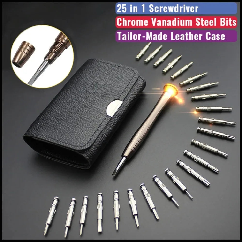 25-in-1 Magnetic Precision Screwdriver Set – Torx & Phillips Precision Screwdriver Set Richie's
