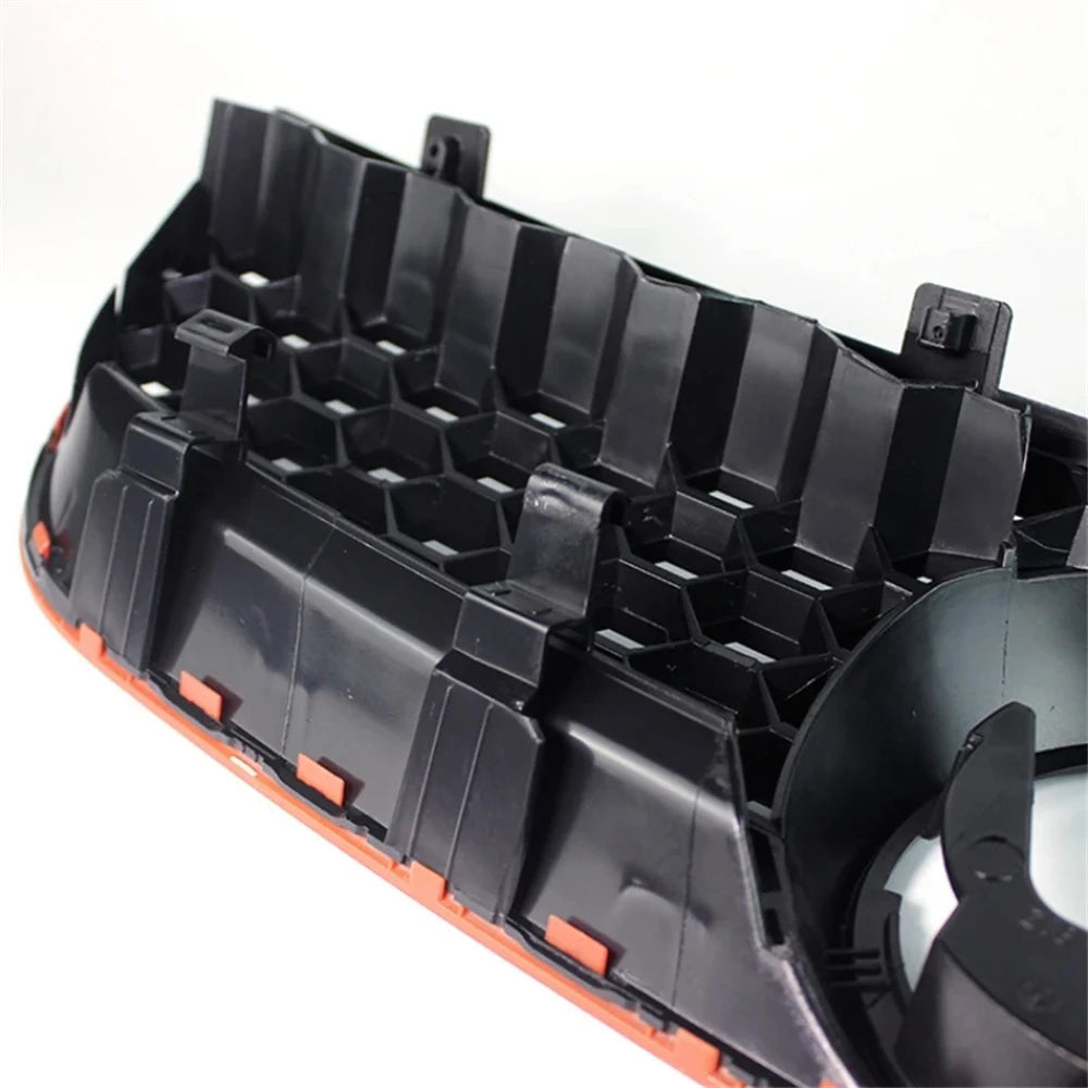 VW Polo 2005–2009 GTI Honeycomb Front Bumper Grille Gloss Black Car Front Grille Richie's