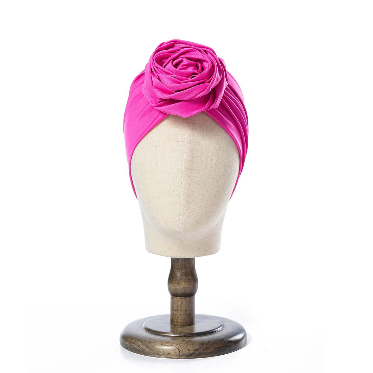 Women's Turban Head Wrap Hijab Cap with 3D Rose Flower Turban Head Wrap Richie's