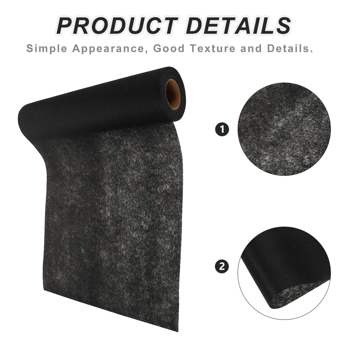 Iron-On Fusible Interfacing Roll | Non-Woven Garment Stabilizer Fusible Interfacing Roll Richie's