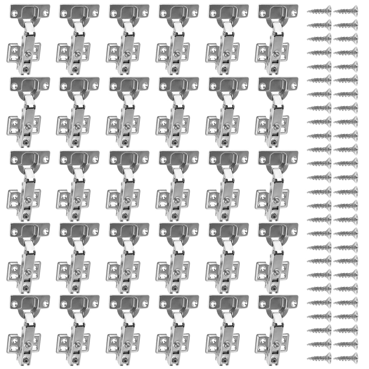 Soft Close Cabinet Hinges Concealed Steel 10/20 Pack Cabinet Door Hinges Richie's 30pcs