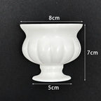French Hand-Painted Half Wall Vase – DIY Flower Pot Décor Decorative Wall Vase Richie's Style A