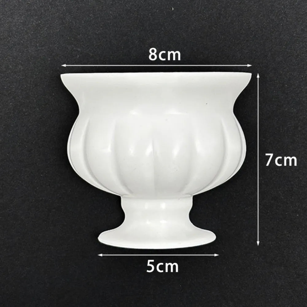 French Hand-Painted Half Wall Vase – DIY Flower Pot Décor Decorative Wall Vase Richie's Style A