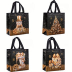 Christmas Gift Bags – Snowman, Tree & Stocking Non-Woven Totes Christmas Gift Bags Richie's