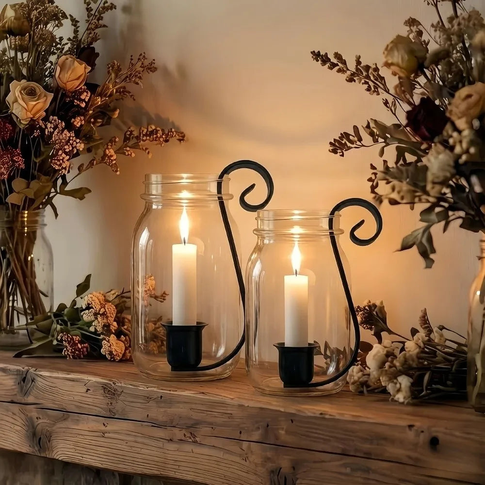 Vintage Metal Wall Candle Sconce – Rustic Farmhouse Decor Wall Candle Sconce Richie's