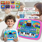 Kids Learning Tablet Toy – Early Education Computer with Music Kids Learning Toy Richie's