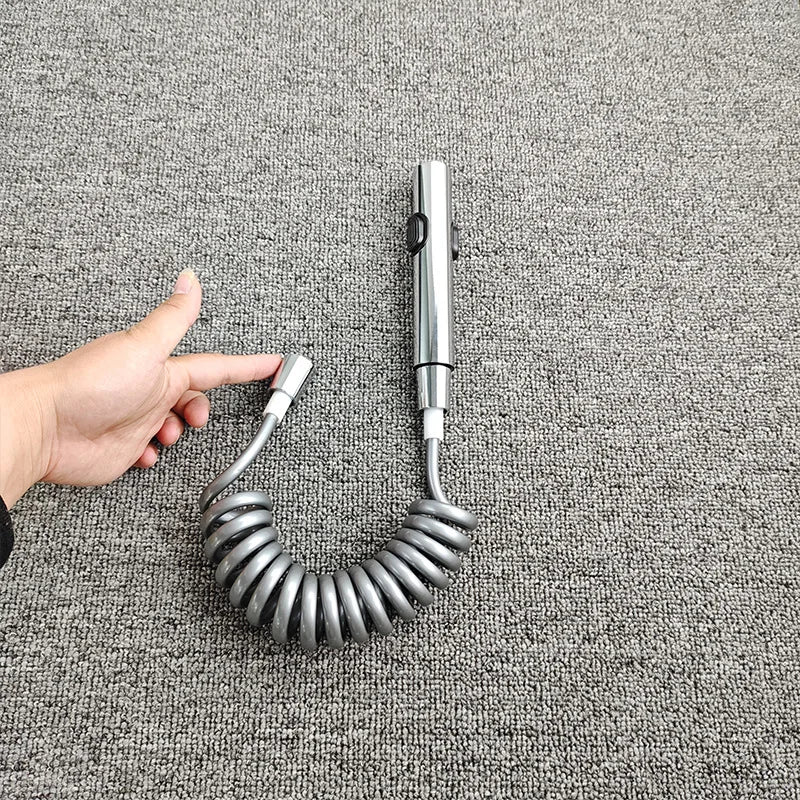Handheld Bidet Sprayer Kit – Shattaf Hose & Holder G1/2" Bidet Sprayer Kit Richie's silver