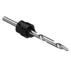 7-Pc Tapered Countersink Drill Bit Set with Stop Collars | HSS Countersink Drill Set Richie's