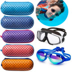 EVA Swim Goggle Case with Clip & Drain Holes | APWIKOGER Swim Goggle Case Richie's