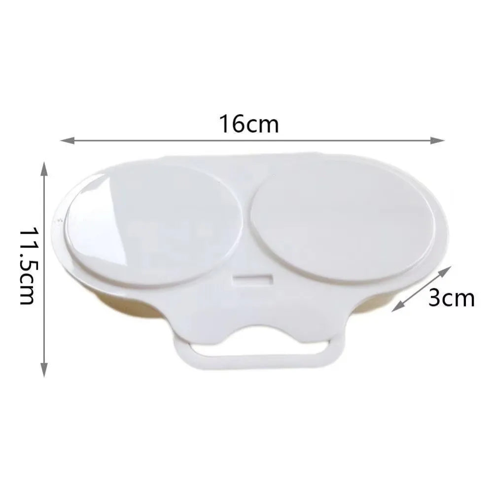 Microwave Egg Cooker Double Cup with Lid | Non-Stick Steamer Microwave Egg Cooker Richie's