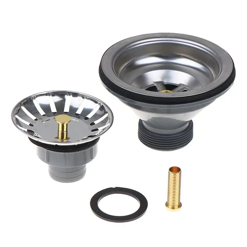 Stainless Steel Sink Drain Strainer Set – Anti-Clog & Leak-Proof Sink Drain Strainer Richie's