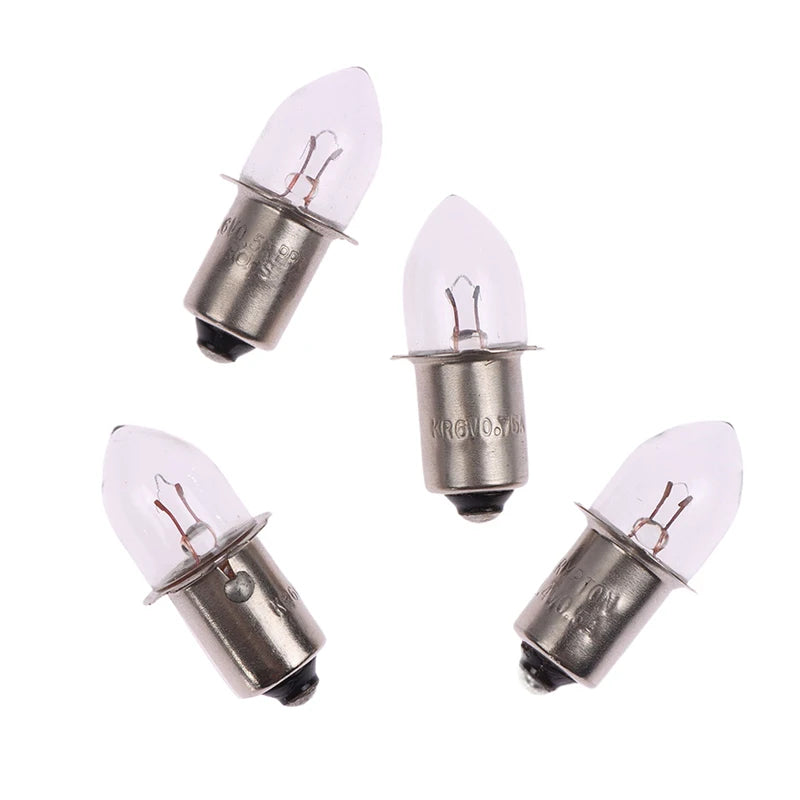 P13.5S Flashlight Replacement Bulbs 2.4V–7.2V Torch Lamp Replacement Light Bulb Richie's