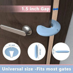 Silicone Door Pinch Guard – Child & Pet Safe Door Stopper Door Pinch Guard Richie's