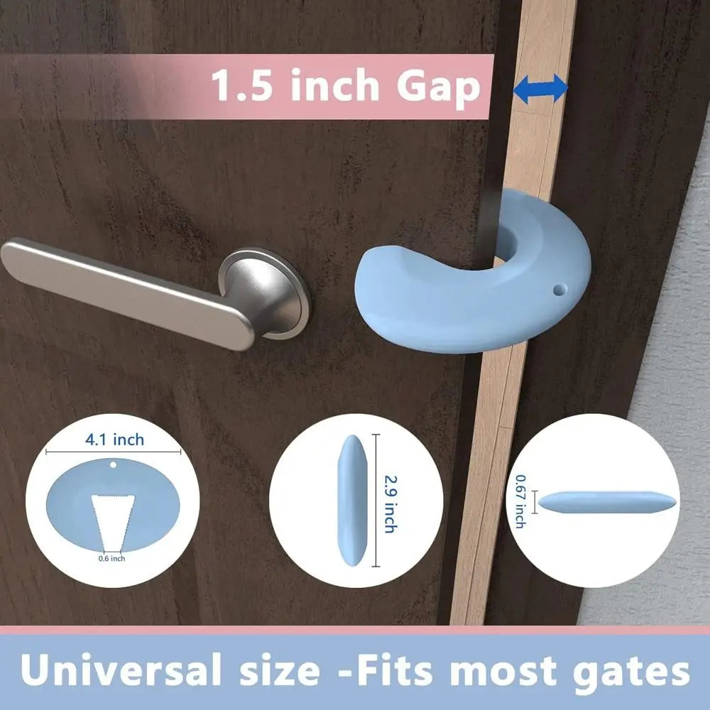 Silicone Door Pinch Guard – Child & Pet Safe Door Stopper Door Pinch Guard Richie's