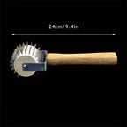 Wood Handle Honey Uncapping Roller – Beekeeping Needle Tool Beekeeping Uncapping Tool Richie's as pic