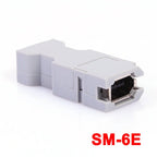 6-Pin Encoder Plug for Yaskawa & Panasonic CN3 Gold-Plated Encoder Connector Plug Richie's SM-6E