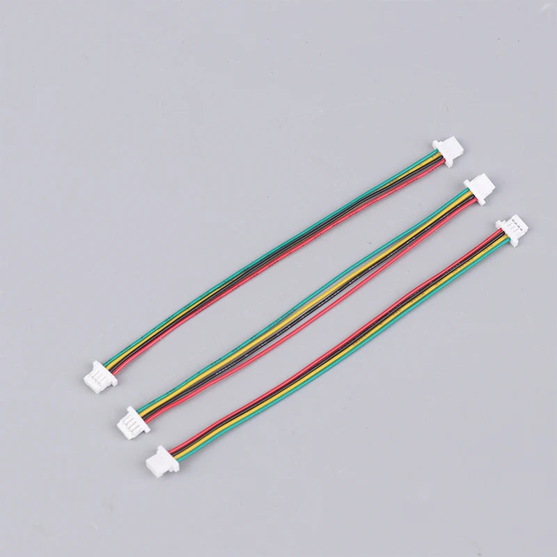 STEMMA QT Qwiic JST SH 4-Pin Cable 10cm – 1/3/5 Pack JST Cable Connector Richie's white 3pcs