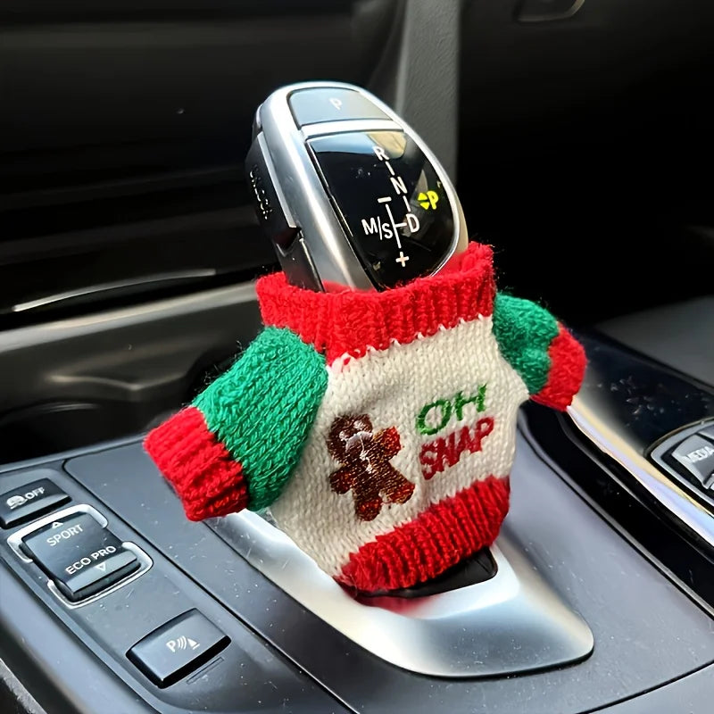 Universal Car Gear Shift Knob Cover – Acrylic Dustproof Sweater Gear Shift Cover Richie's
