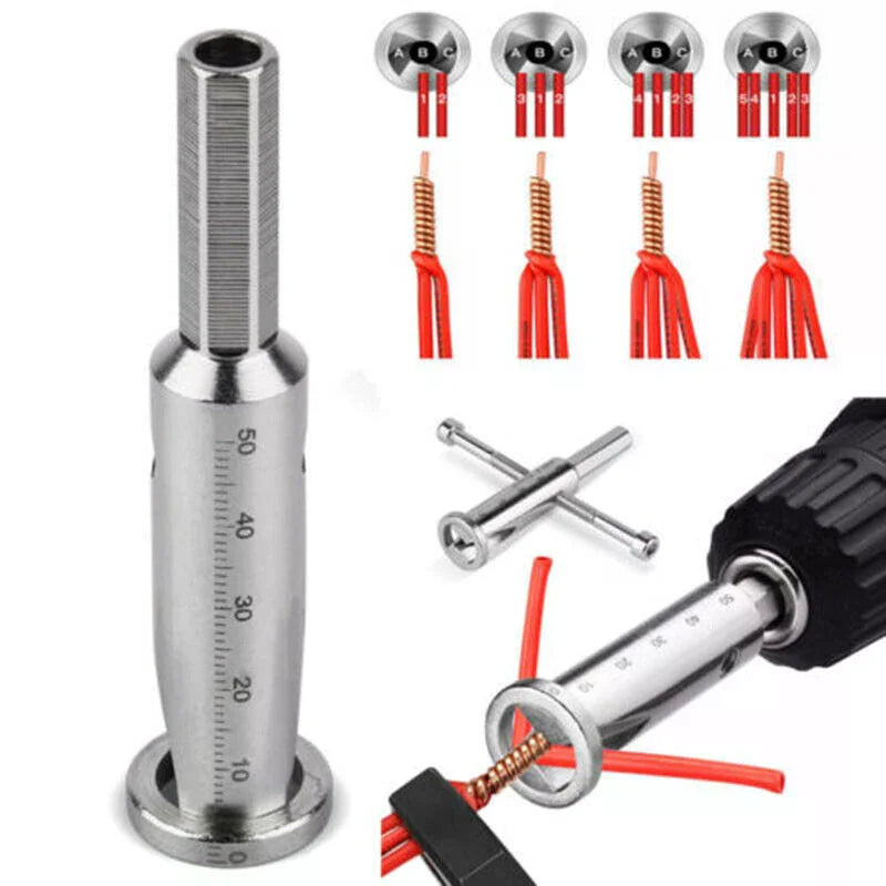 Wire Twister & Stripper Drill Bit | High-Speed Steel Tool Wire Twister Drill Bit Richie's