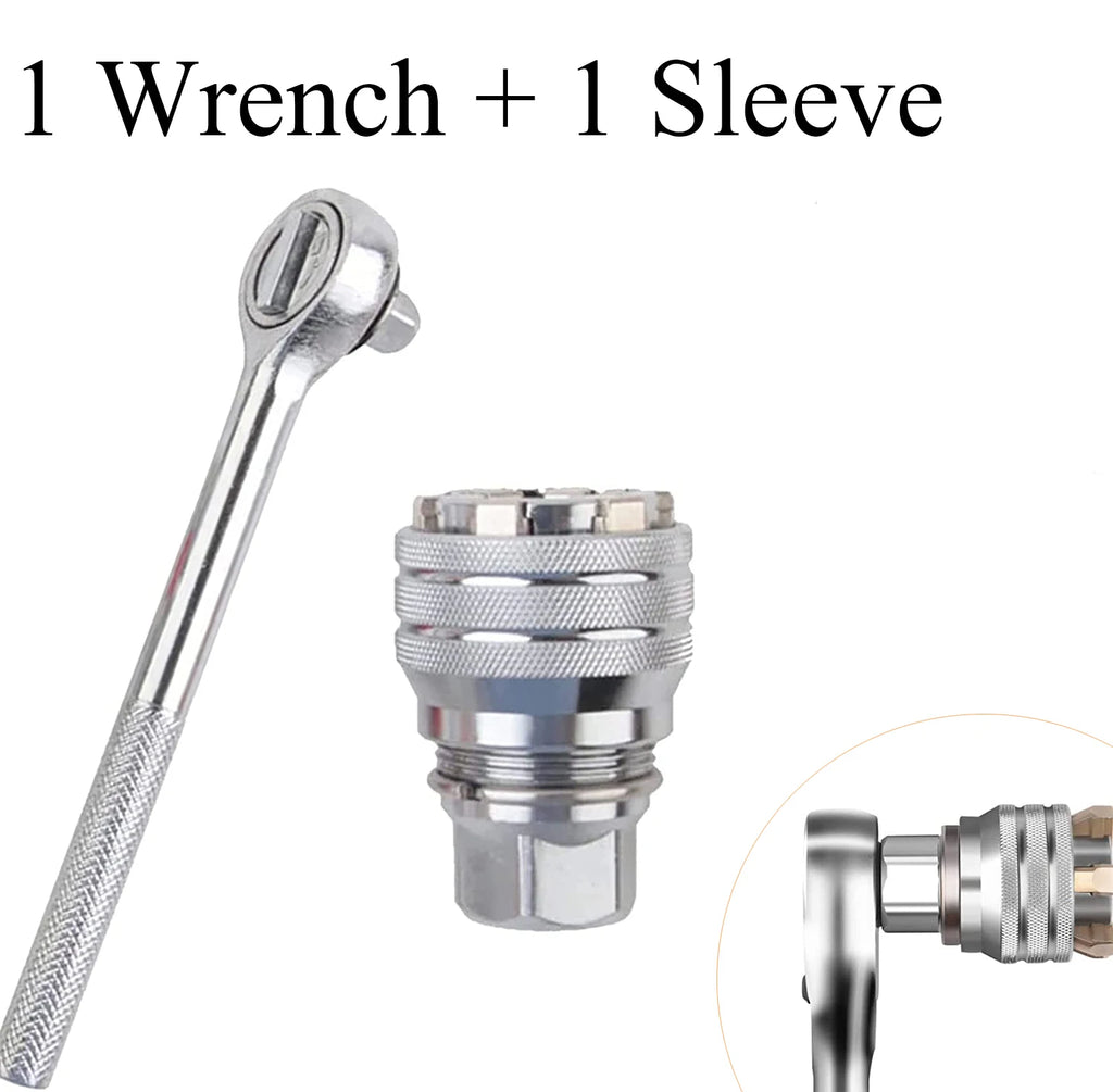 Universal Magic Socket Set 10-19mm – Power Drill Adapter Socket Wrench Set Richie's Wrench Sleeve