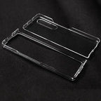 Samsung Galaxy Z Fold 8/7/6/5/4/3 Transparent Hard PC Case Phone Bumper Case Richie's For Z Fold 3