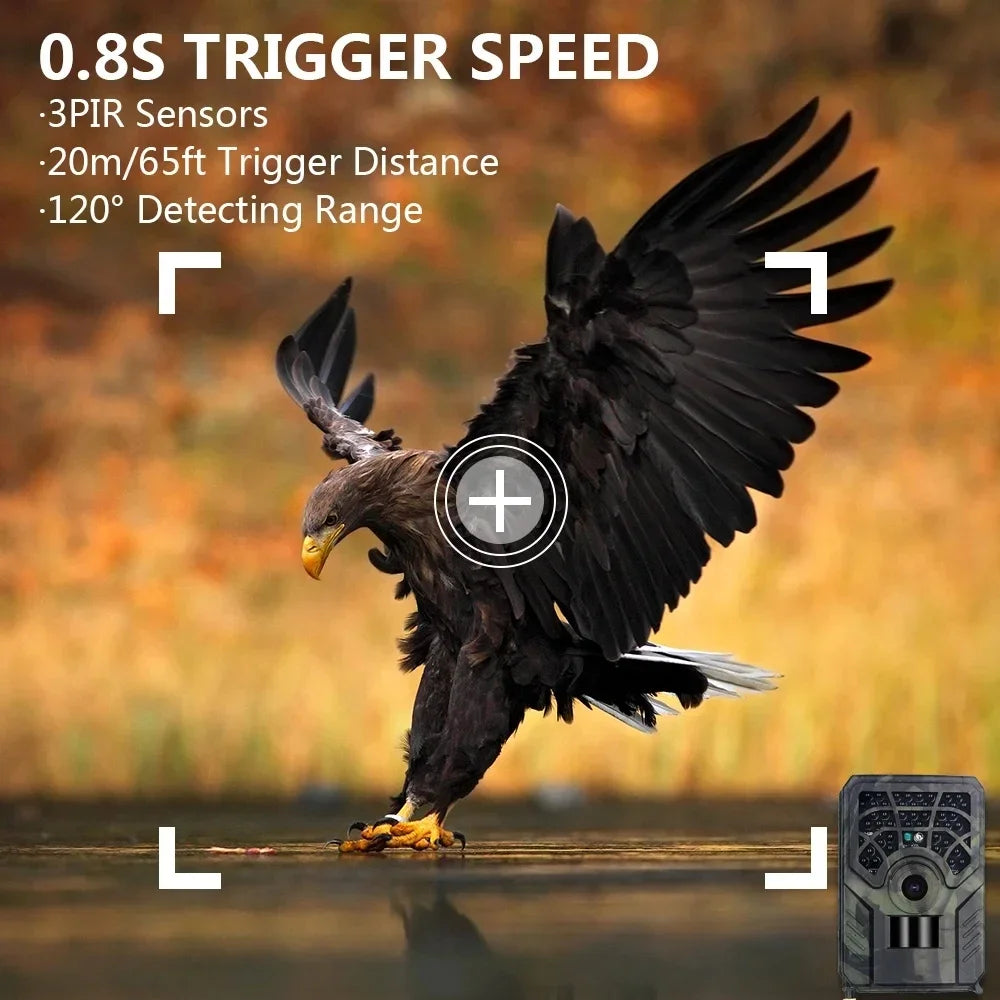 PR300C 20MP Infrared Trail Camera – 1080P Waterproof Game Cam Trail Camera Richie's