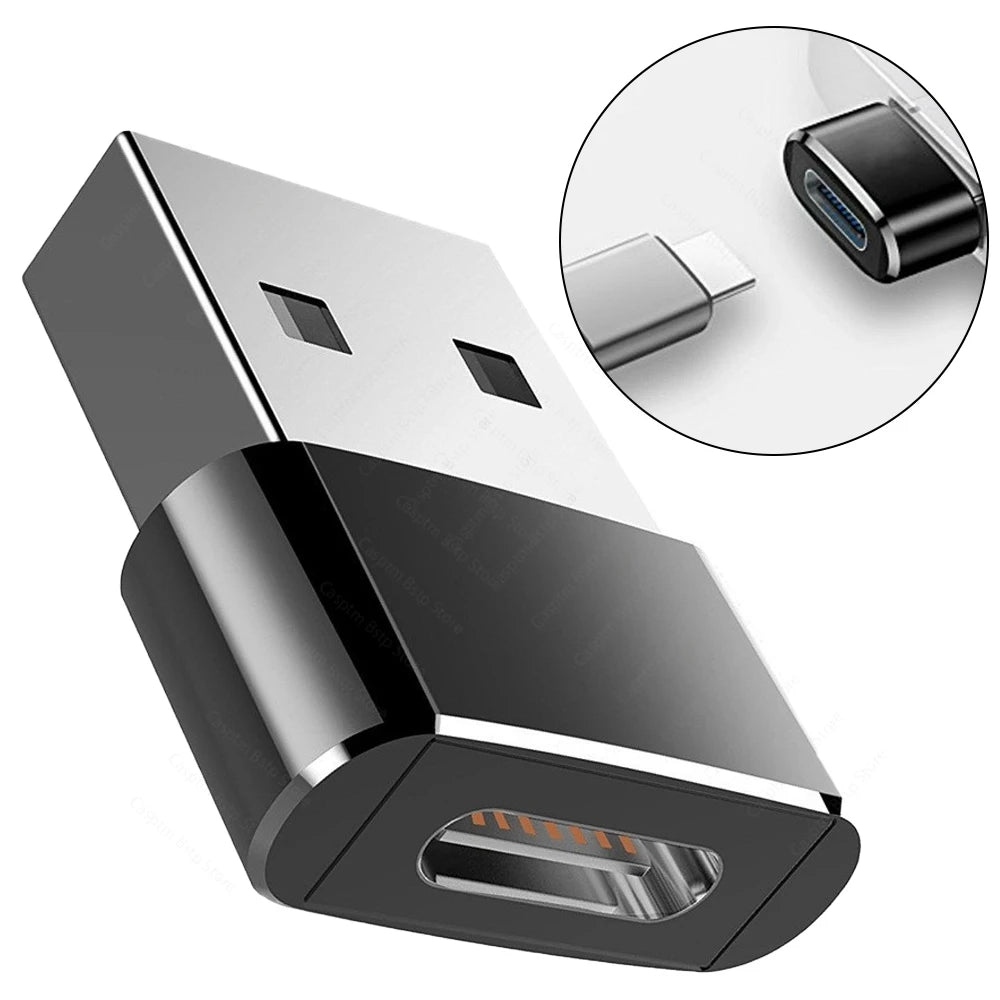 FUCHU USB-A to Type-C OTG Adapter & Micro Cable – Fast Charge USB OTG Adapter Richie's