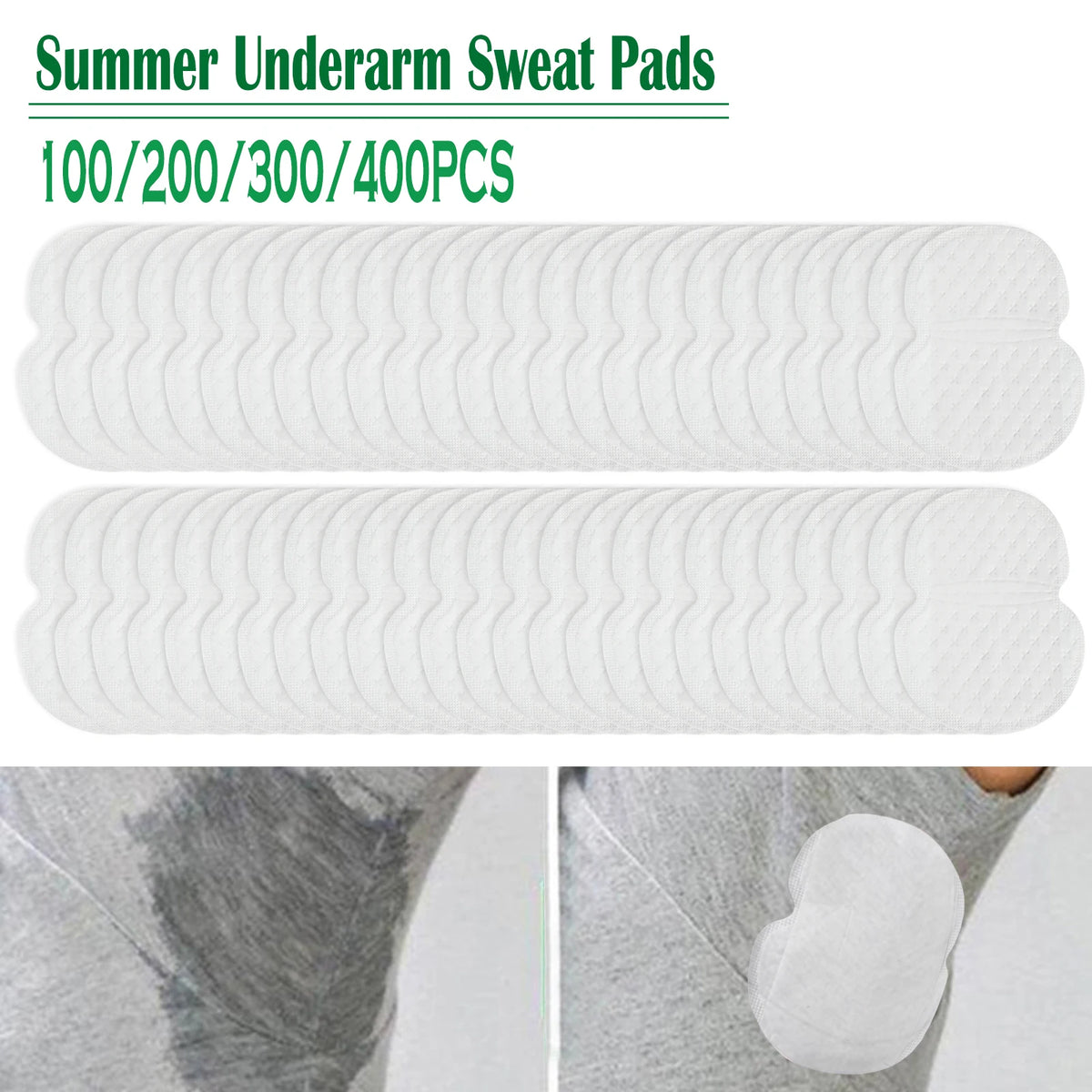 Disposable Underarm Sweat Pads – Breathable & Ultra-Thin Underarm Sweat Pads Richie's