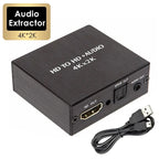 4K HDMI Audio Extractor SPDIF Optical & 3.5mm Stereo Output HDMI Audio Extractor Richie's Default Title