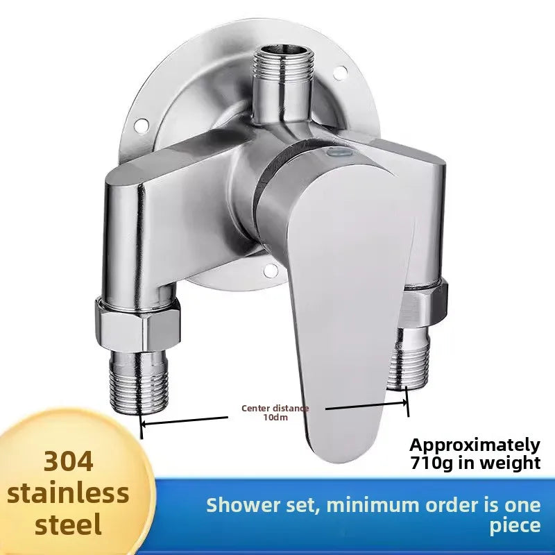 Surface-Mount Bath & Shower Brass Mixing Faucet | Solar Ready Shower Mixing Faucet Richie's Type E 304
