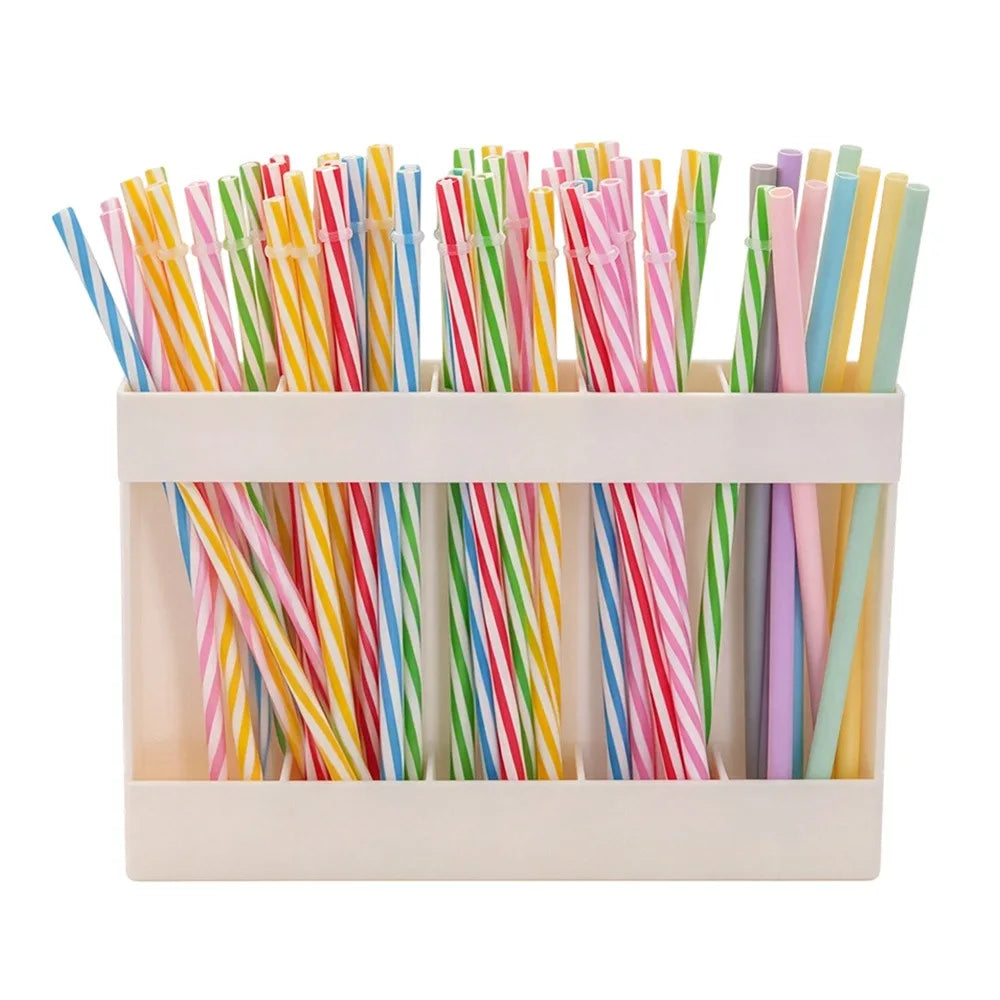 Wall Mount Plastic Straw Holder & Kitchen Organizer Rack Kitchen Organizer Rack Richie's black